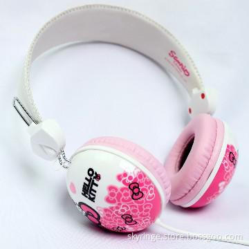The cutest stereo headphone for children under CE and ROHS